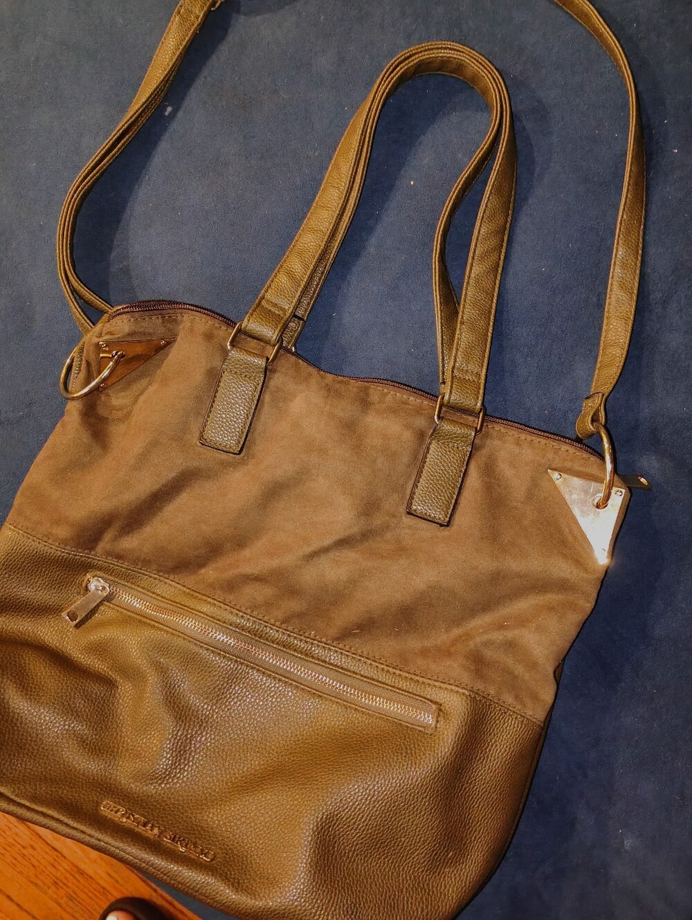 Christian Siriano Olive Green Hobo Bag